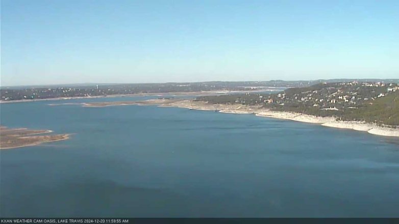 Lake Travis webcam, December 20, 2024 12:00 PM CT