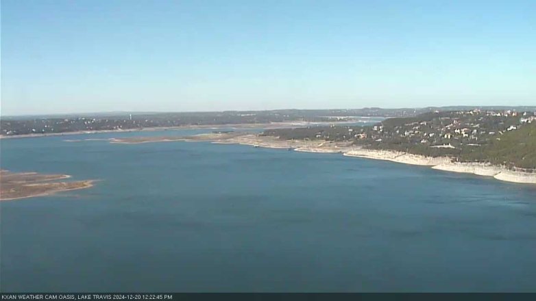 Lake Travis webcam, December 20, 2024 12:25 PM CT