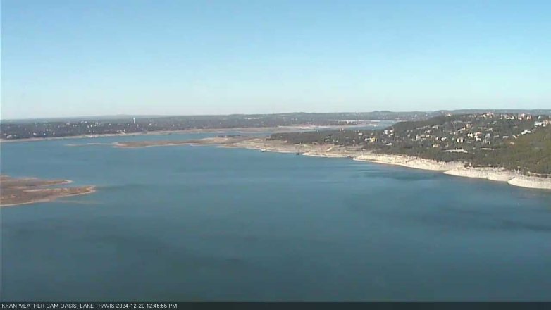 Lake Travis webcam, December 20, 2024 12:45 PM CT