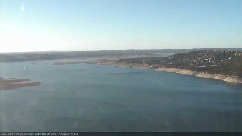 Lake Travis webcam, December 20, 2024 3:45 PM CT