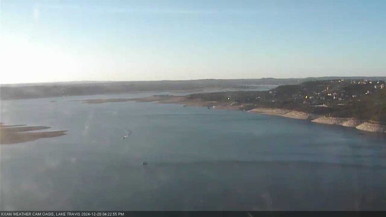 Lake Travis webcam, December 20, 2024 4:25 PM CT