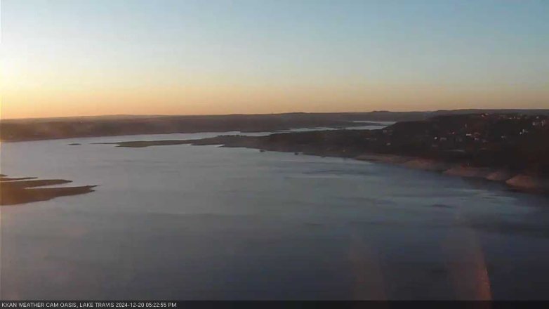 Lake Travis webcam, December 20, 2024 5:25 PM CT