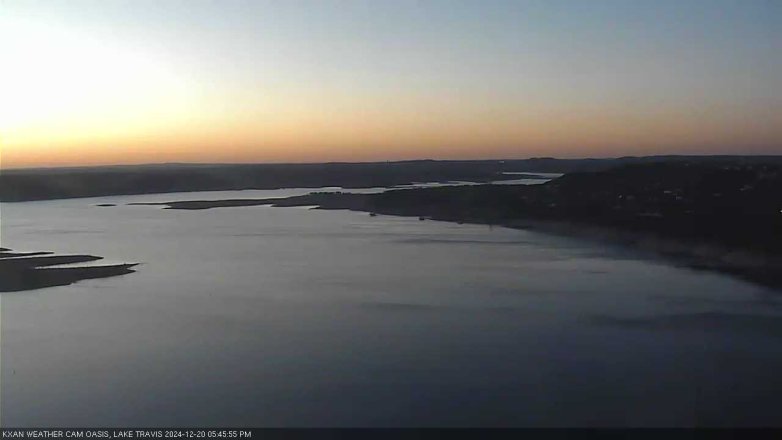 Lake Travis webcam, December 20, 2024 5:45 PM CT