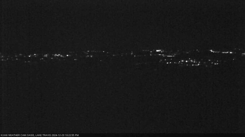 Lake Travis webcam, December 20, 2024 10:25 PM CT