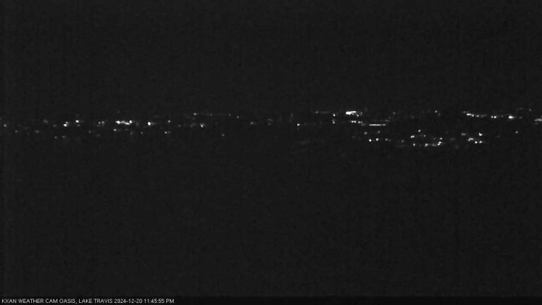 Lake Travis webcam, December 20, 2024 11:45 PM CT