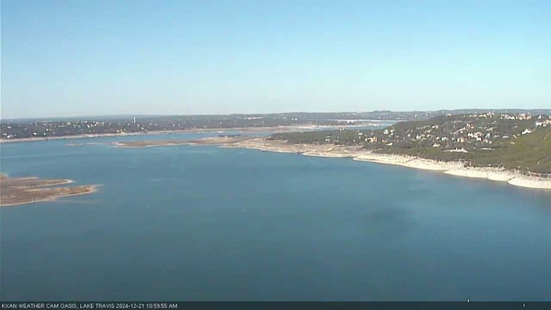 Lake Travis webcam, December 21, 2024 11:00 AM CT