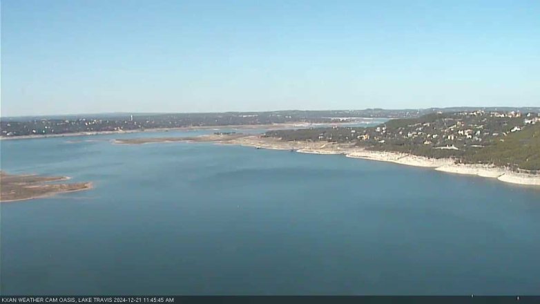 Lake Travis webcam, December 21, 2024 11:45 AM CT