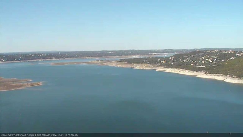 Lake Travis webcam, December 21, 2024 12:00 PM CT
