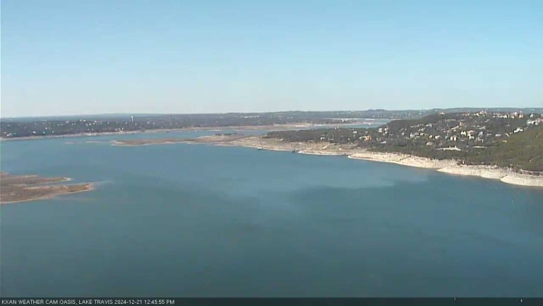 Lake Travis webcam, December 21, 2024 12:45 PM CT