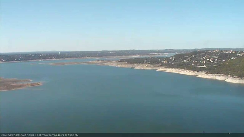 Lake Travis webcam, December 21, 2024 1:00 PM CT