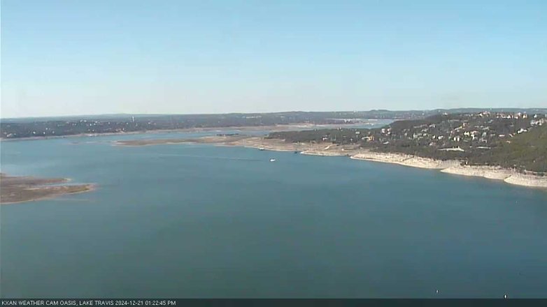 Lake Travis webcam, December 21, 2024 1:25 PM CT