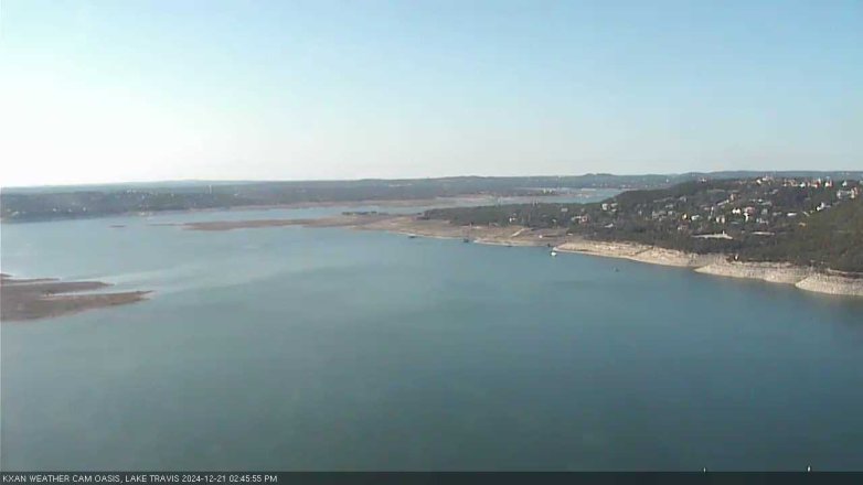 Lake Travis webcam, December 21, 2024 2:45 PM CT