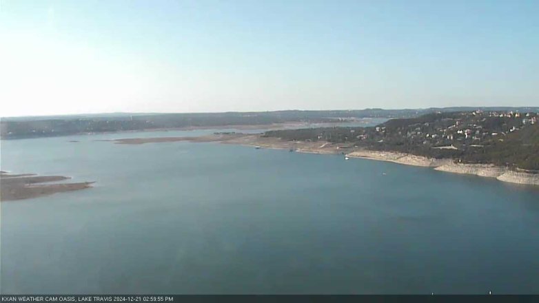 Lake Travis webcam, December 21, 2024 3:00 PM CT