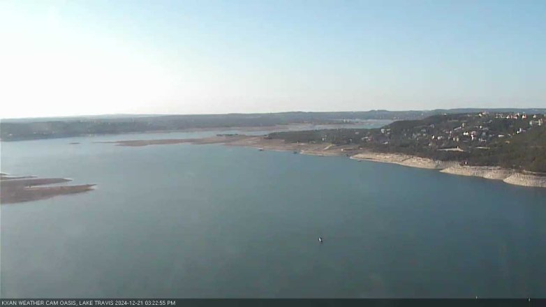 Lake Travis webcam, December 21, 2024 3:25 PM CT