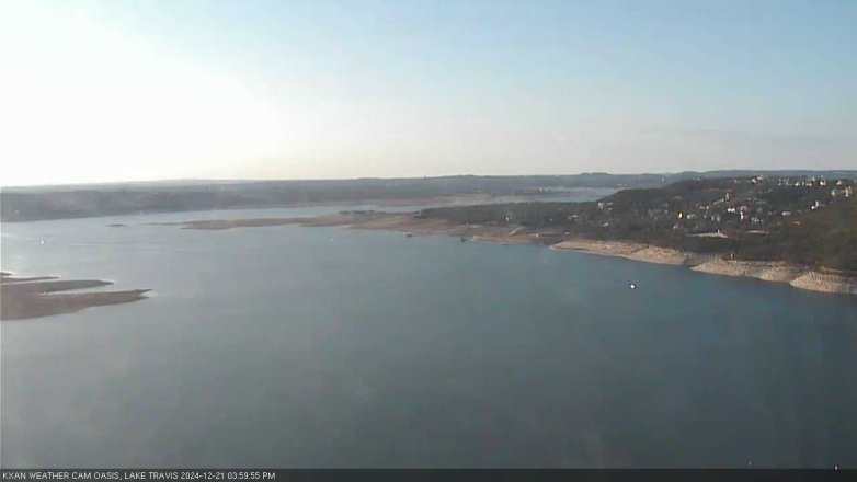 Lake Travis webcam, December 21, 2024 4:00 PM CT