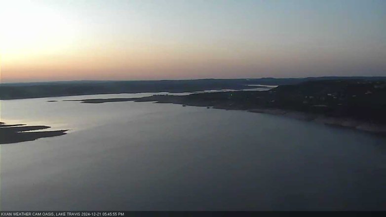 Lake Travis webcam, December 21, 2024 5:45 PM CT