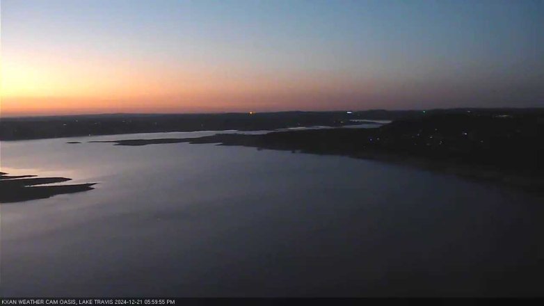 Lake Travis webcam, December 21, 2024 6:00 PM CT
