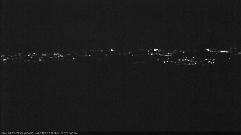Lake Travis webcam, December 21, 2024 7:25 PM CT