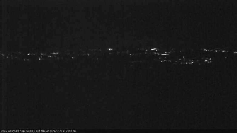 Lake Travis webcam, December 21, 2024 11:45 PM CT