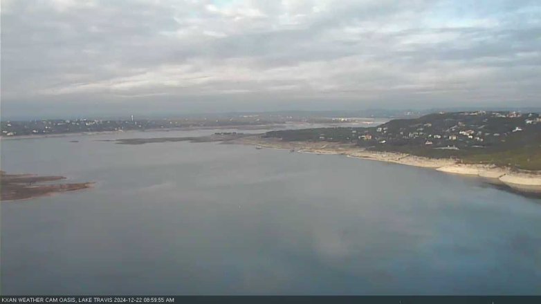 Lake Travis webcam, December 22, 2024 9:00 AM CT