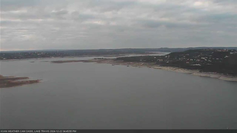 Lake Travis webcam, December 22, 2024 4:45 PM CT