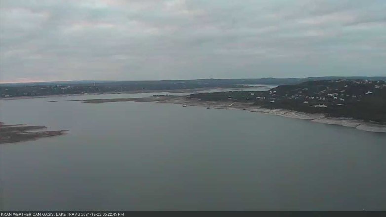 Lake Travis webcam, December 22, 2024 5:25 PM CT