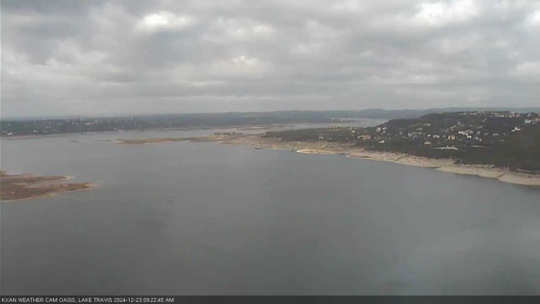 Lake Travis webcam, December 23, 2024 9:25 AM CT