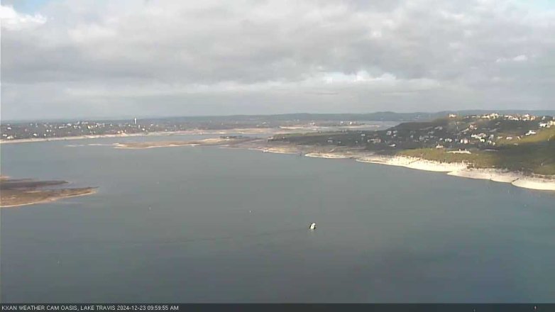 Lake Travis webcam, December 23, 2024 10:00 AM CT