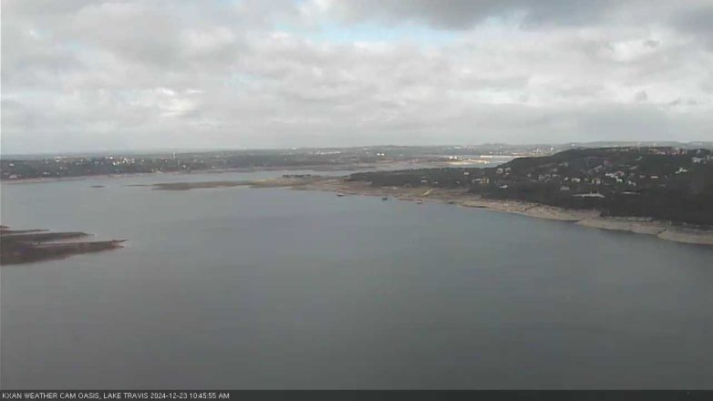 Lake Travis webcam, December 23, 2024 10:45 AM CT
