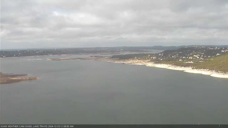 Lake Travis webcam, December 23, 2024 11:00 AM CT