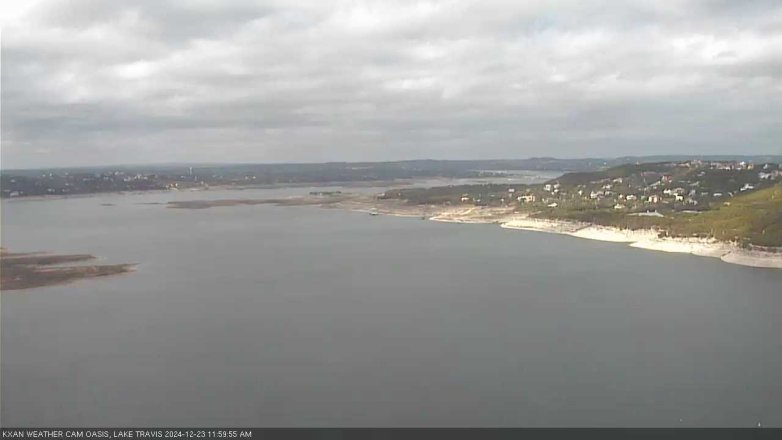 Lake Travis webcam, December 23, 2024 12:00 PM CT