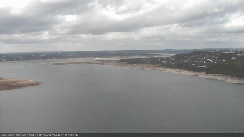 Lake Travis webcam, December 23, 2024 1:00 PM CT