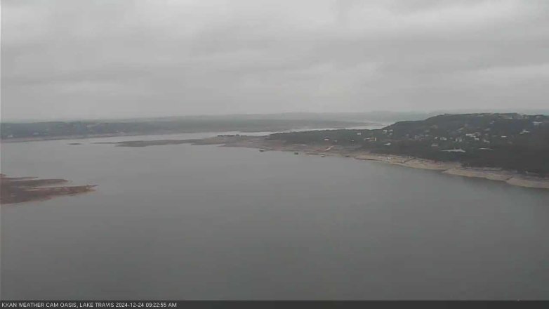 Lake Travis webcam, December 24, 2024 9:25 AM CT