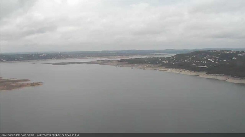 Lake Travis webcam, December 24, 2024 12:45 PM CT