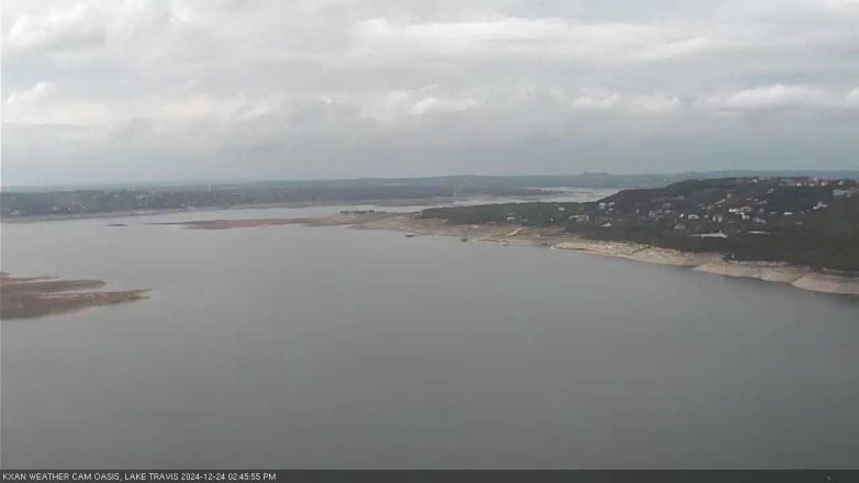 Lake Travis webcam, December 24, 2024 2:45 PM CT