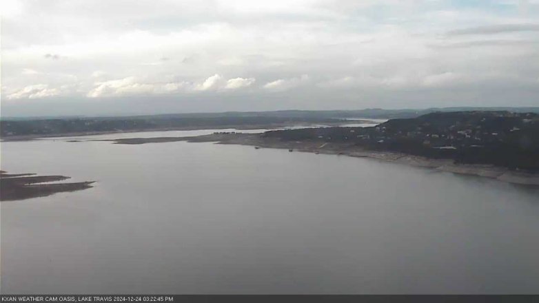 Lake Travis webcam, December 24, 2024 3:25 PM CT