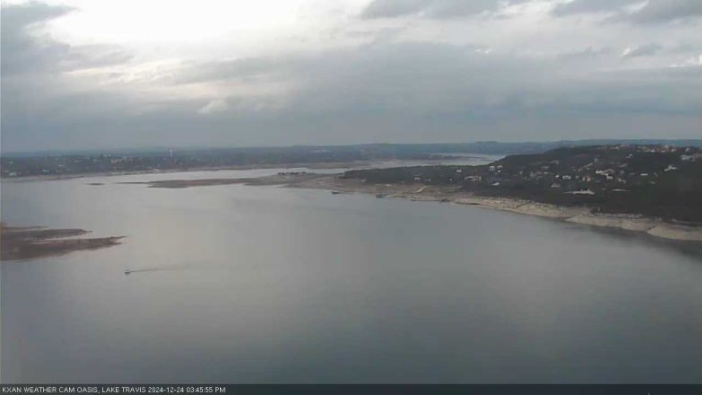 Lake Travis webcam, December 24, 2024 3:45 PM CT