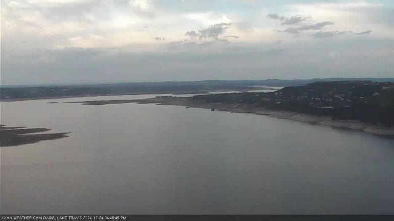 Lake Travis webcam, December 24, 2024 4:45 PM CT
