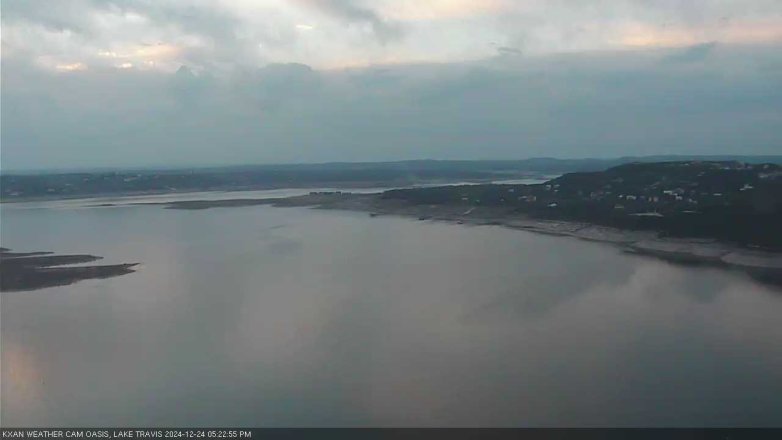 Lake Travis webcam, December 24, 2024 5:25 PM CT