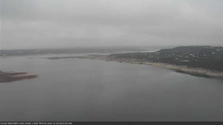 Lake Travis webcam, December 25, 2024 9:25 AM CT