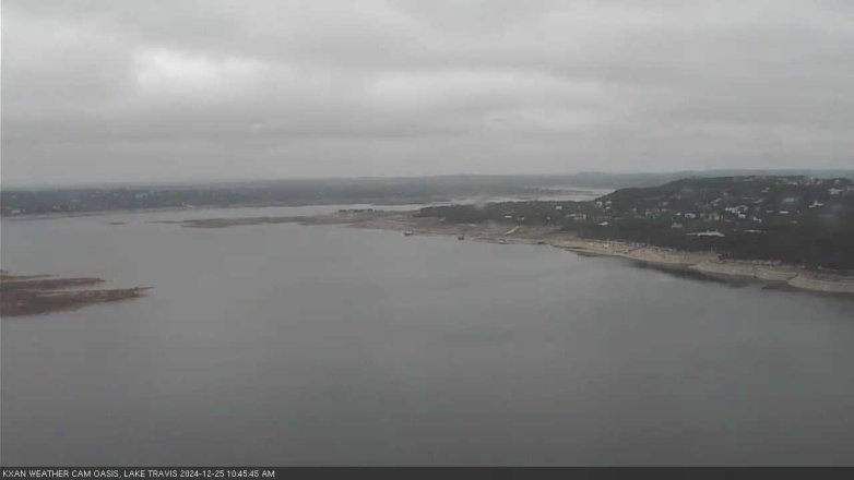 Lake Travis webcam, December 25, 2024 10:45 AM CT