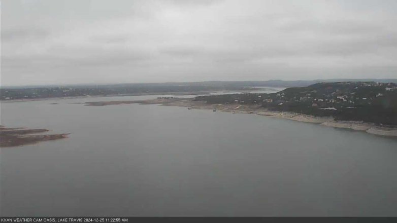 Lake Travis webcam, December 25, 2024 11:25 AM CT