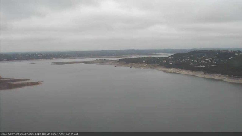 Lake Travis webcam, December 25, 2024 11:45 AM CT