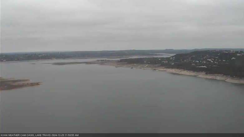 Lake Travis webcam, December 25, 2024 12:00 PM CT
