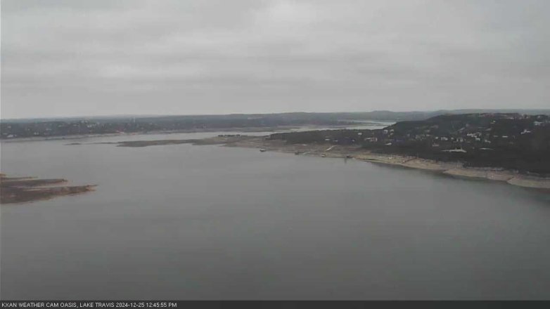 Lake Travis webcam, December 25, 2024 12:45 PM CT