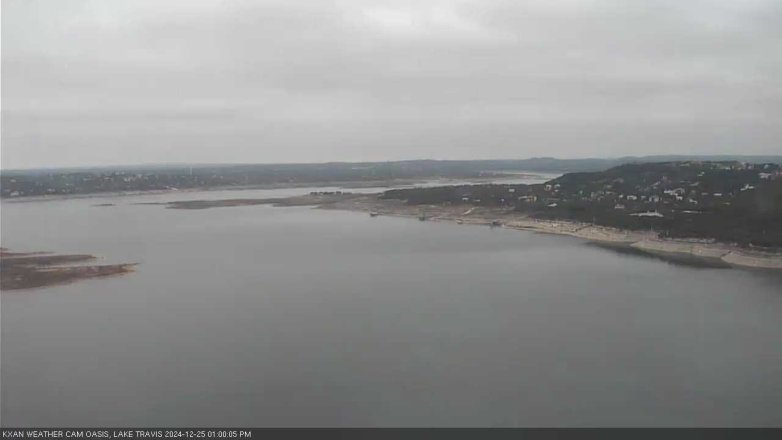 Lake Travis webcam, December 25, 2024 1:00 PM CT