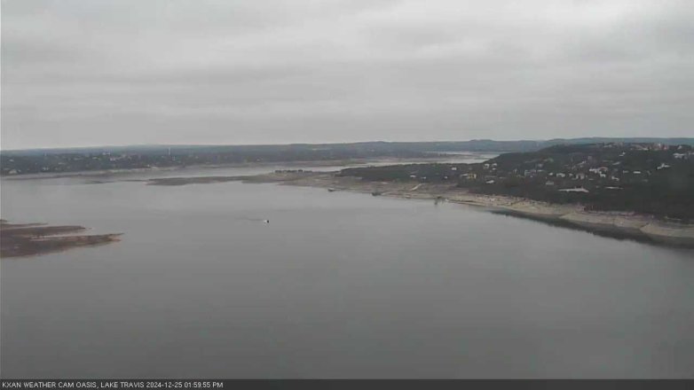 Lake Travis webcam, December 25, 2024 2:00 PM CT