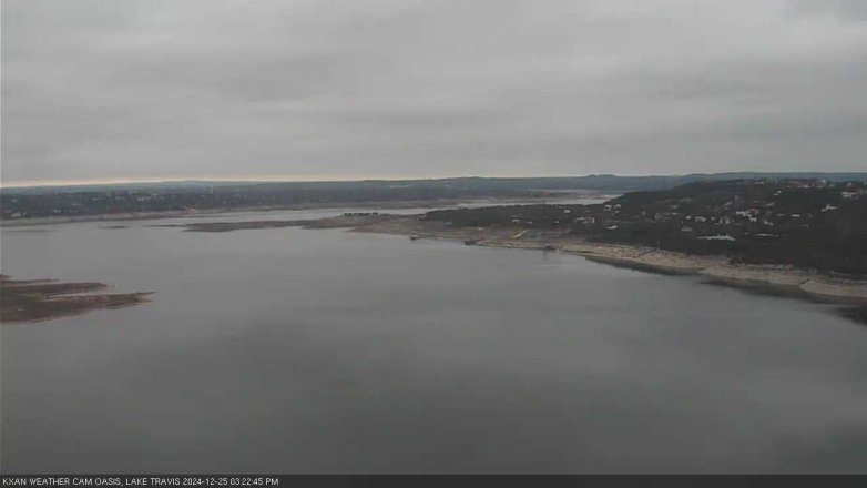 Lake Travis webcam, December 25, 2024 3:25 PM CT