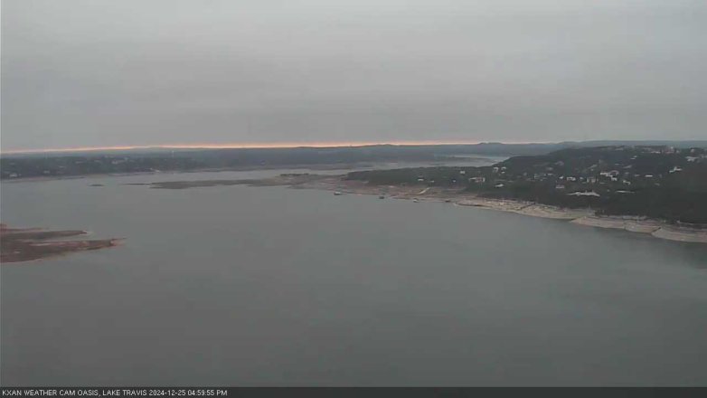 Lake Travis webcam, December 25, 2024 5:00 PM CT