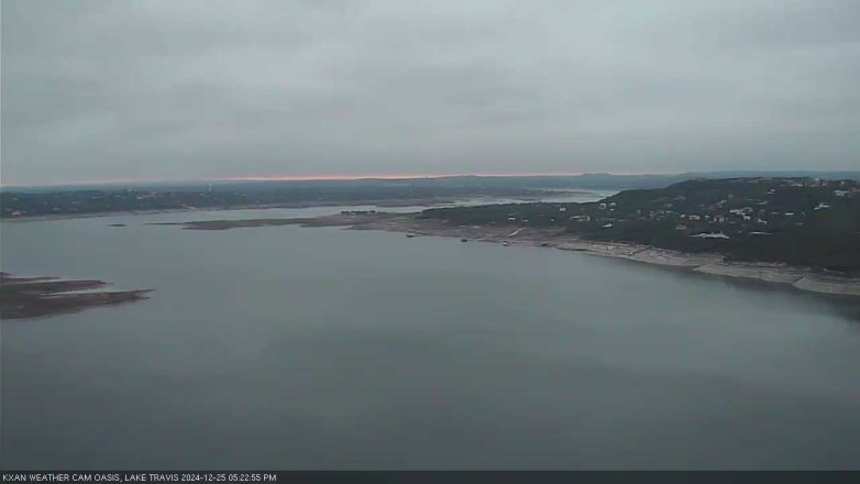 Lake Travis webcam, December 25, 2024 5:25 PM CT